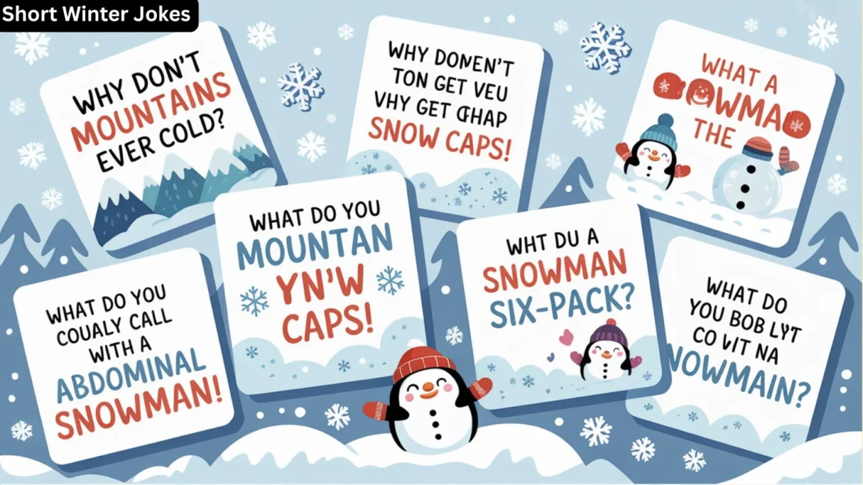 Short Winter Jokes — Quick Laughs for Cold Days