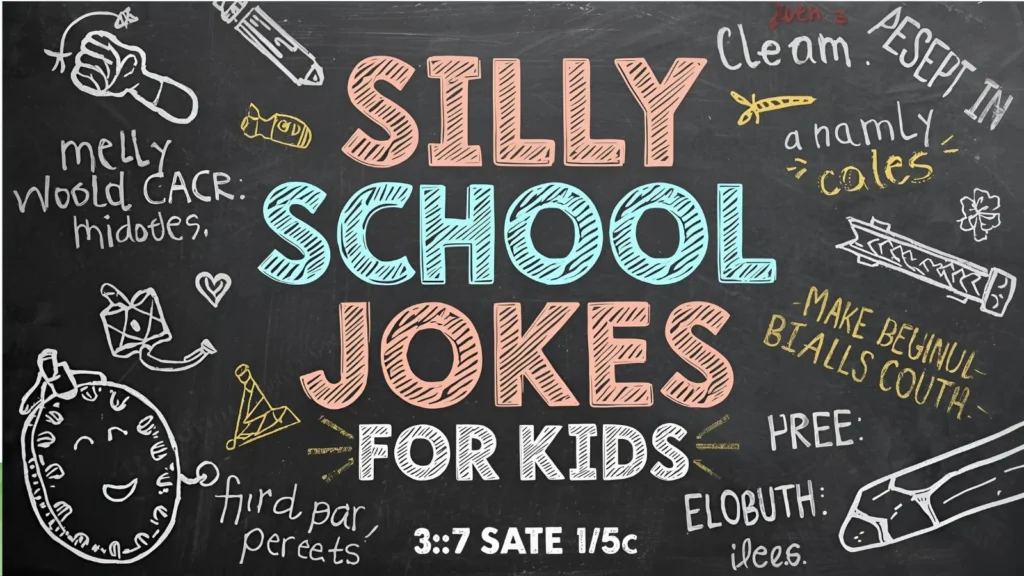 Silly School Jokes for Kids