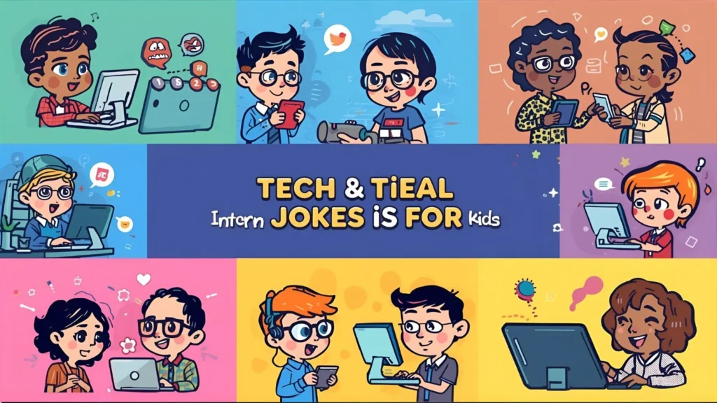 Tech and Internet Jokes for Kids