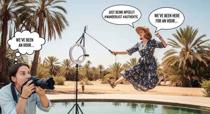 Travel Influencer Jokes