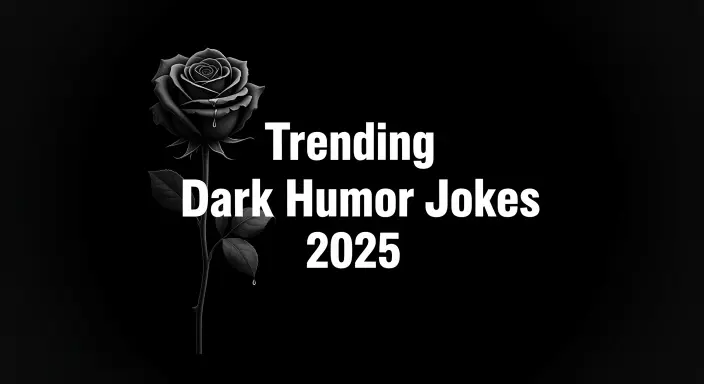 Trending Dark Humor Jokes 2025
