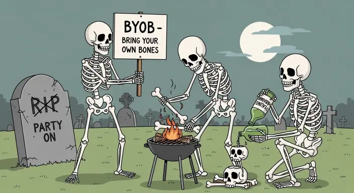 Dark (But Clean) Humor for Adults