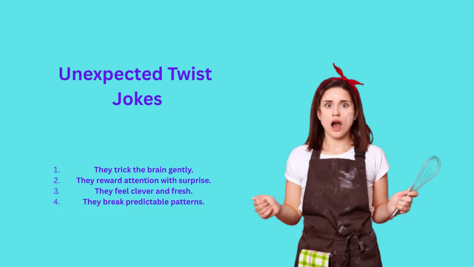Unexpected Twist Jokes one to two lines (2026 )