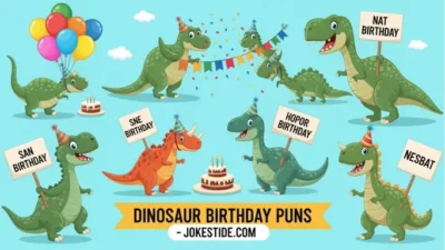 Dinosaur Birthday Puns