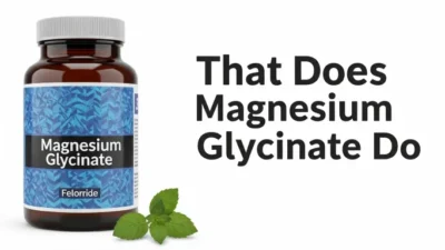 What Does Magnesium Glycinate Do