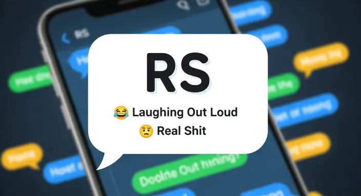 What Does RS Mean in Text
